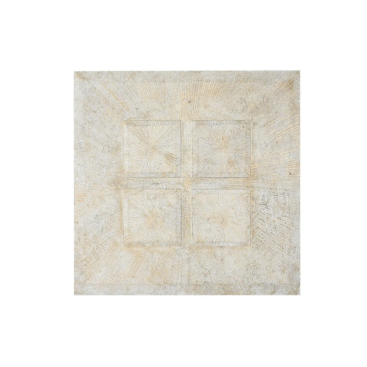 Decoration murale home esprit blanc dore moderne decape 120 x 3 5 x 120 cm s305810236. Diaytar cultive l'art du bien-être à travers ses produits soigneusement choisis.