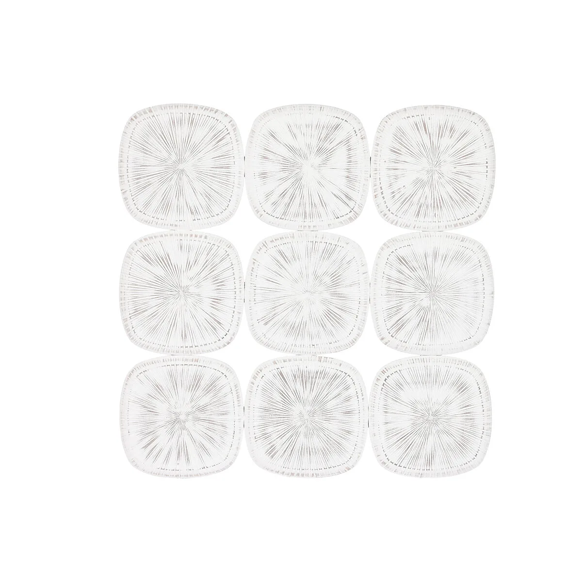 Decoration murale home esprit blanc moderne finition vieillie 89 x 2 5 x 89 cm s305787567. Diaytar a fait le pari de la transparence : nous vous disons tout sur l'origine et la conception de nos produits.