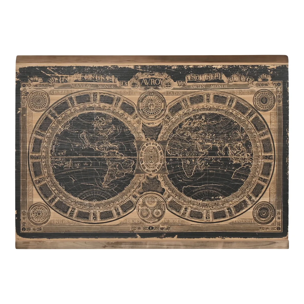 Decoration murale home esprit noir naturel mappemonde 149 x 2 x 105 cm s305627367. Diaytar, c'est la solution élégante à tous vos problèmes du quotidien, et la source de nouvelles envies insoupçonnées.