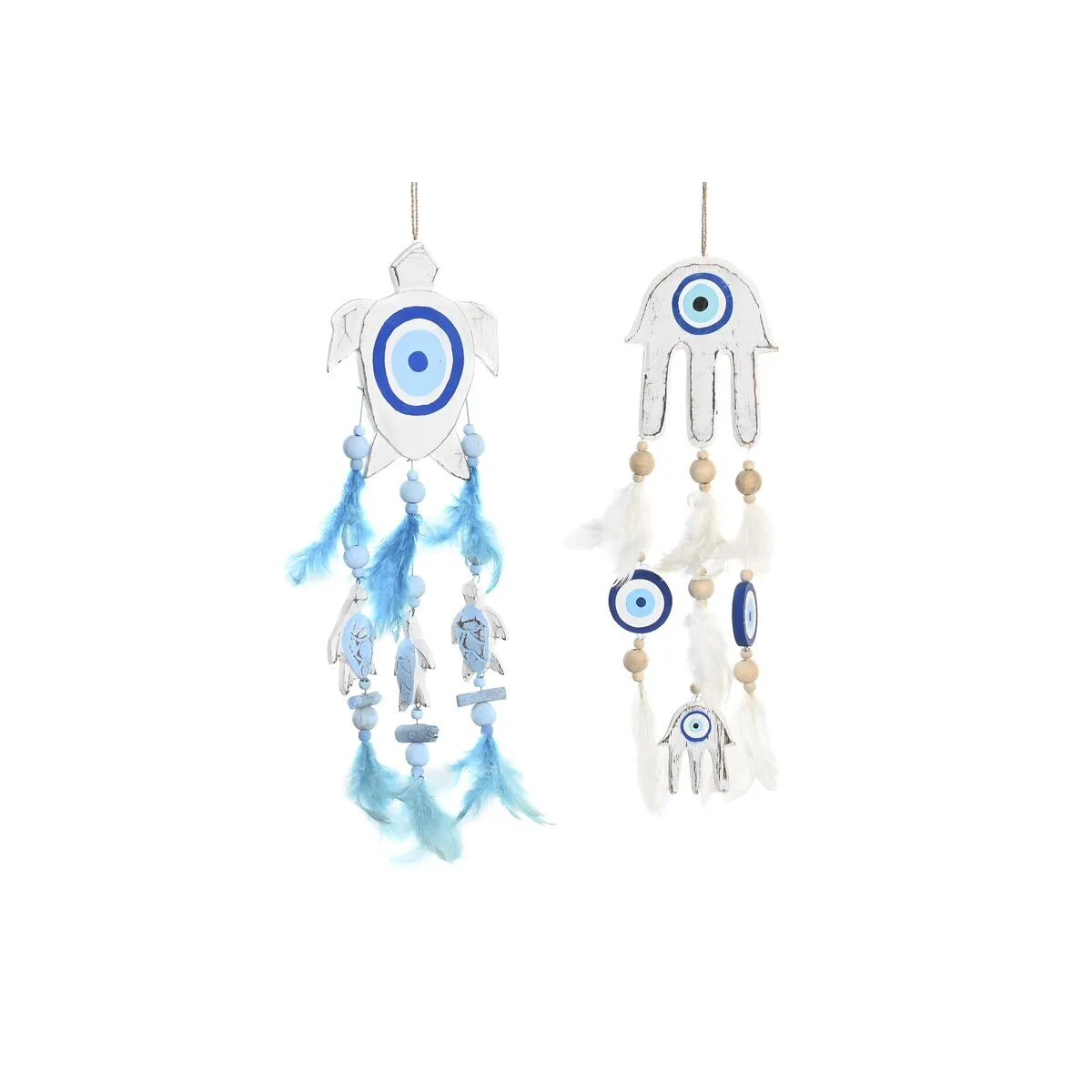 Decoration suspendue dkd home decor bleu blanc plume mediterraneen 14 x 5 x 45 cm 2 unites s304208049. Diaytar vous propose une sélection pointue de produits électroniques innovants et d'articles maison qui transforment votre quotidien