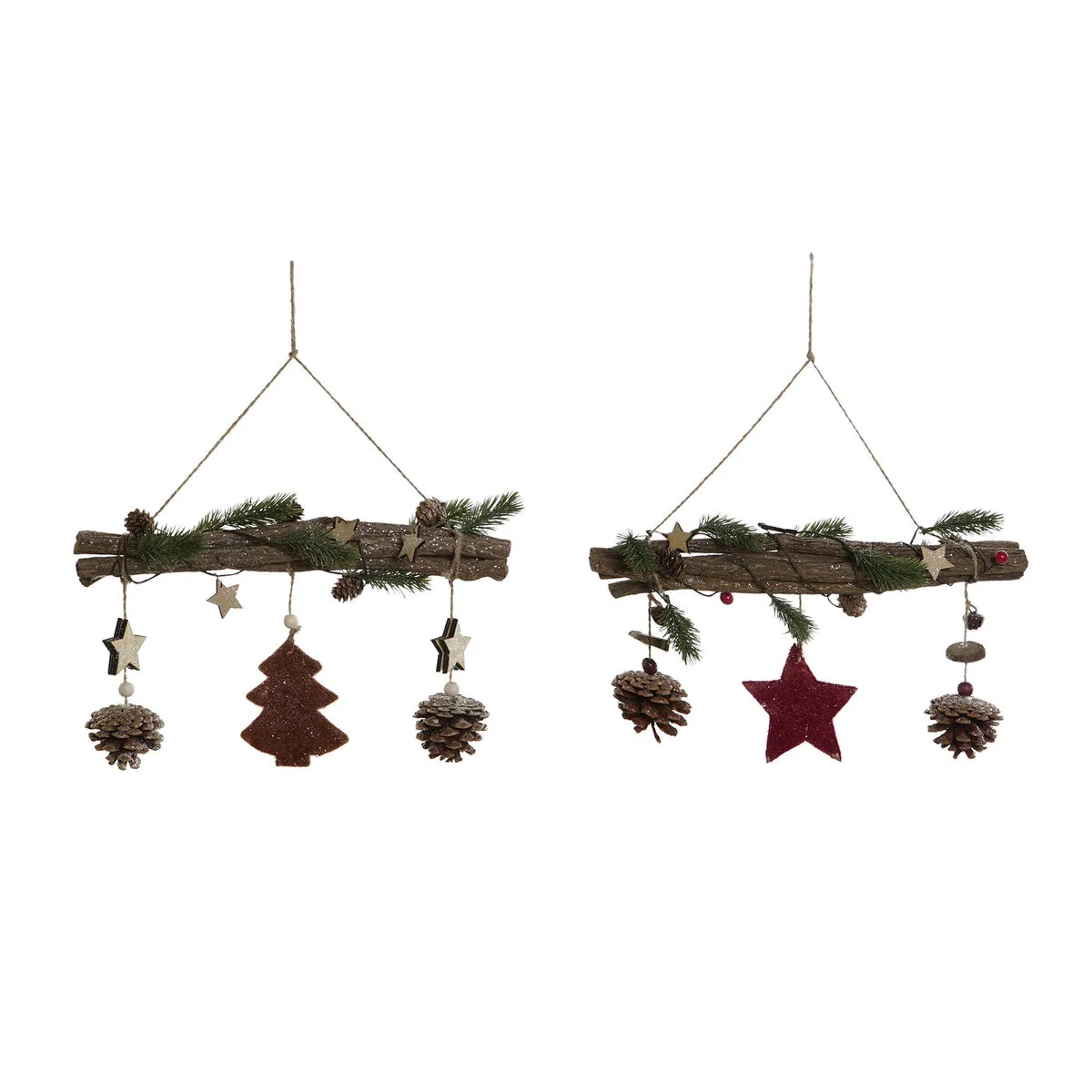 Decoration suspendue dkd home decor multicouleur pvc bois 47 x 6 x 39 cm 2 unites s305243856. Bienvenue dans l'écosystème Diaytar, où chaque produit a été pensé pour s'intégrer parfaitement dans votre vie moderne