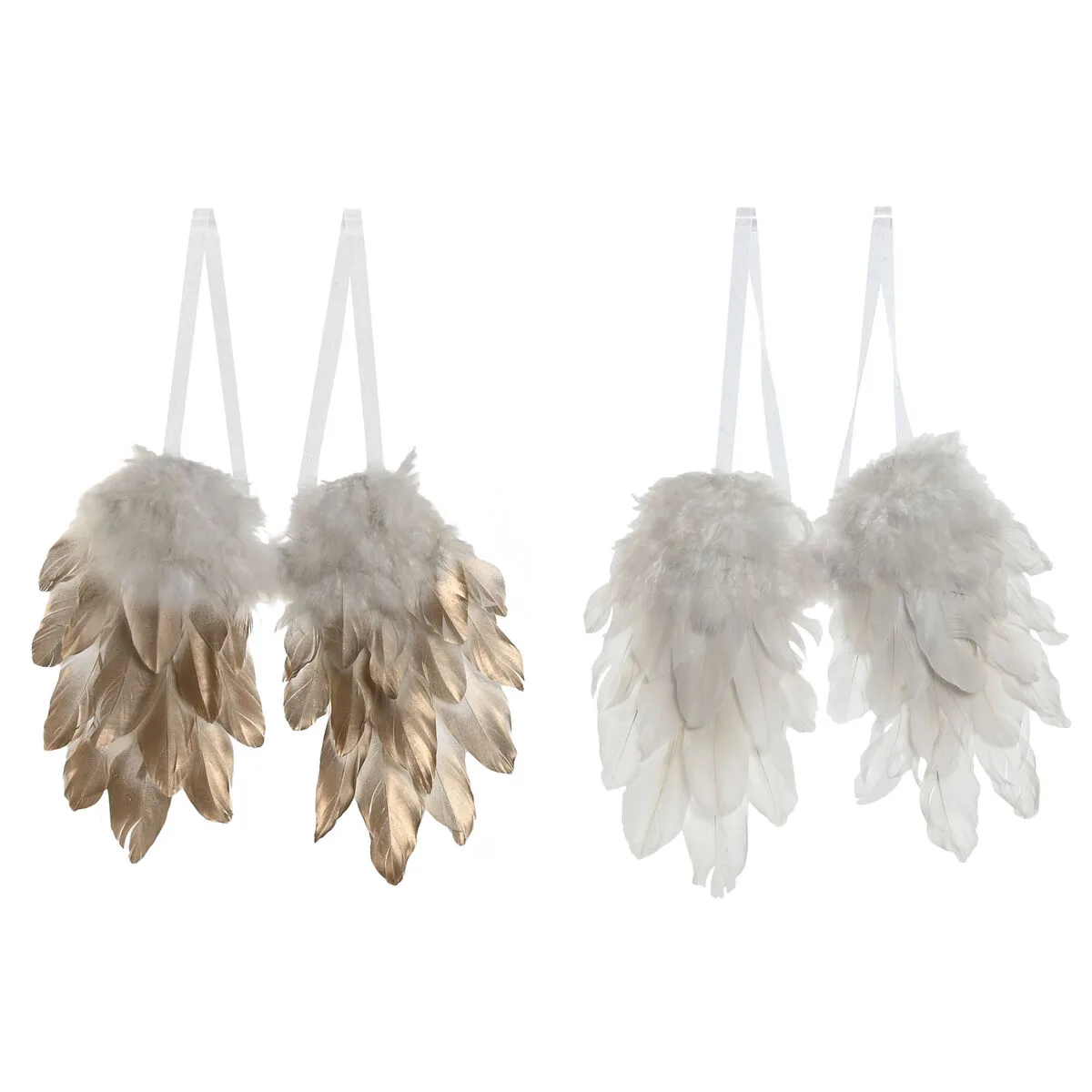 Decoration suspendue home esprit blanc dore plume 28 x 4 x 33 cm 2 unites s305887688. Diaytar, c'est la boîte à outils de votre vie idéale. Des produits pour construire, embellir et optimiser votre quotidien.