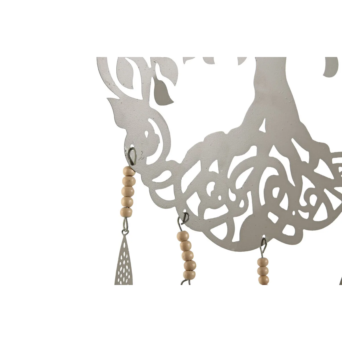 Decoration suspendue home esprit bleu blanc gris rose fer arbre 33 x 1 x 77 cm 4 unites s305766156. L'art de vivre à la française s'exprime dans notre collection maison Diaytar.