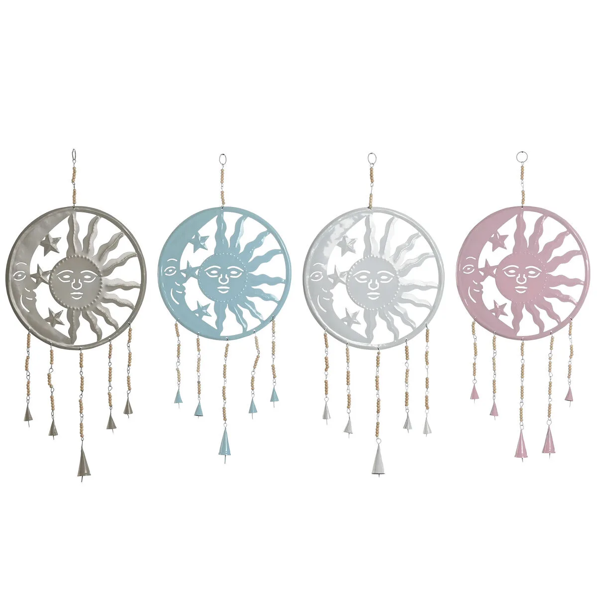 Decoration suspendue home esprit bleu blanc gris rose fer lune soleil 33 x 1 x 77 cm 4 unites s305765953. Diaytar, c'est le refuge des amoureux du beau et de l'utile, un sanctuaire dédié au produit parfait.