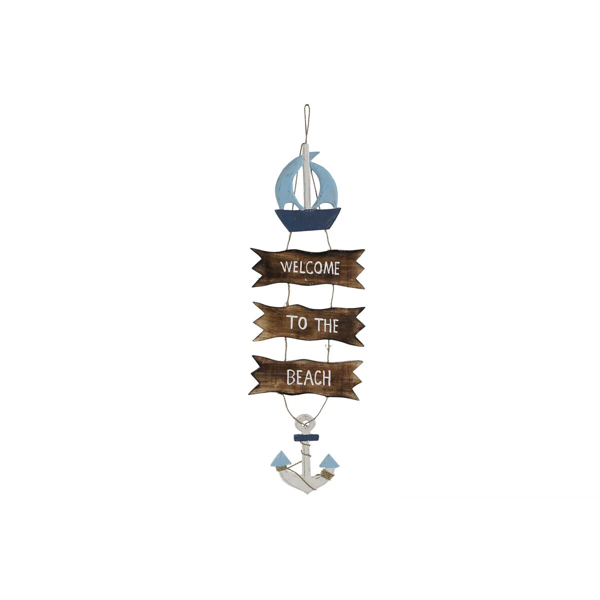 Decoration suspendue home esprit bleu naturel 25 x 2 x 74 cm s305545948. Notre équipe Diaytar est une bande de dénicheurs compulsifs, toujours en quête du produit qui provoquera l'étincelle dans votre regard.