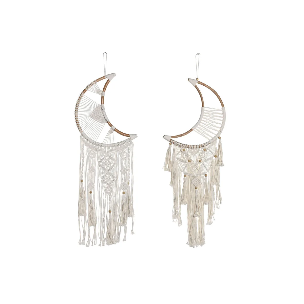 Decoration suspendue home esprit creme naturel boho macrame 2 unites s305782587. Notre équipe Diaytar est une bande de dénicheurs compulsifs, toujours en quête du produit qui provoquera l'étincelle dans votre regard.