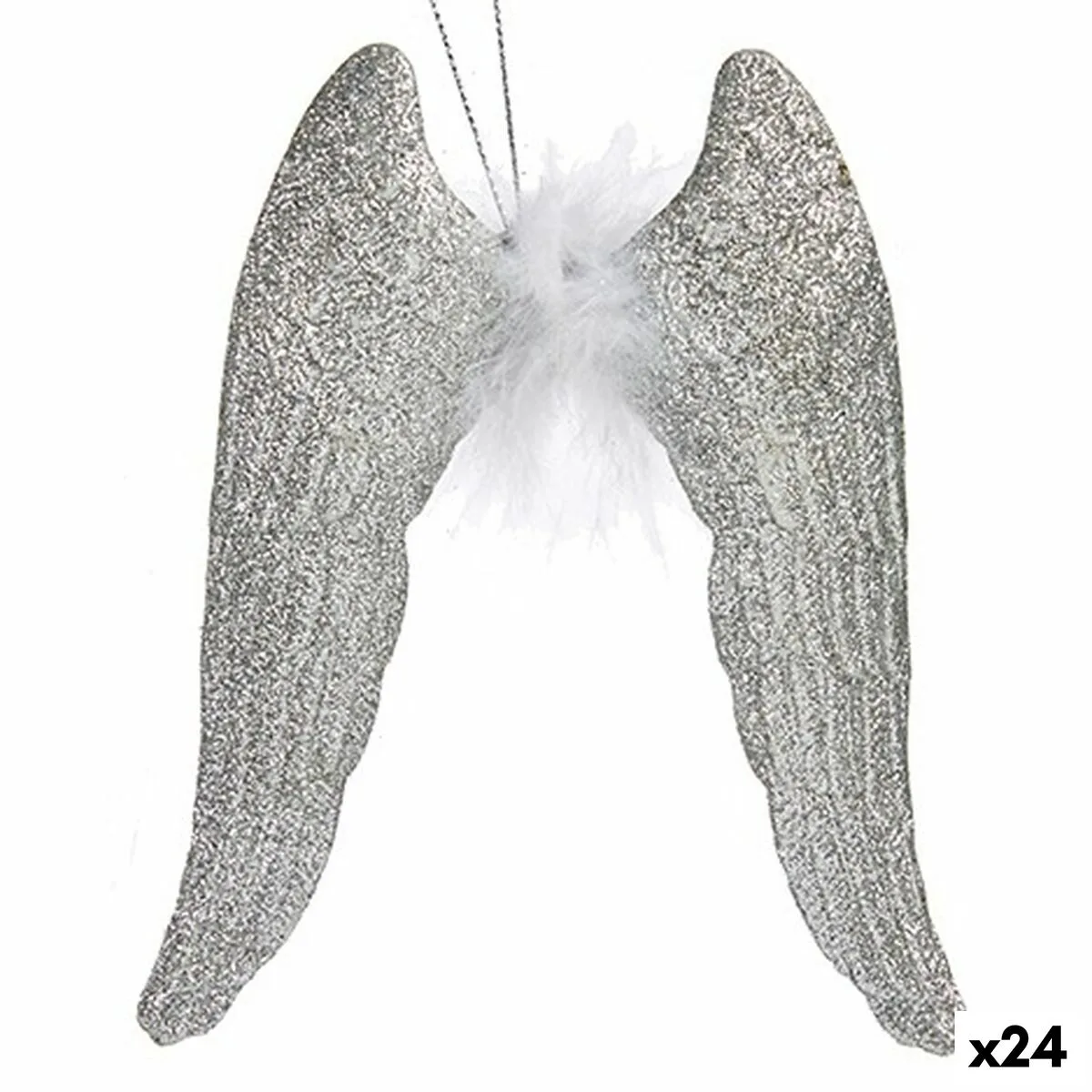Decorations de noel ailes d ange argente plastique paillettes 12 5 x 15 x 2 5 cm 24 unites s363018695. Diaytar s'engage à vous proposer une expérience shopping unique avec des produits généraux innovants, tendance et toujours à prix attractifs