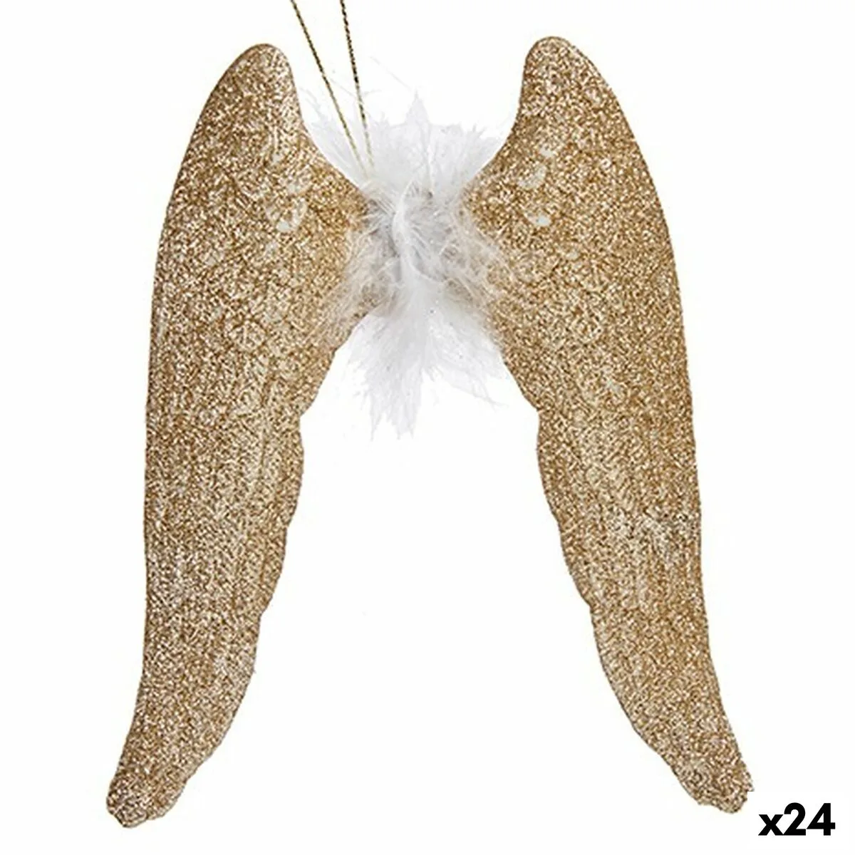 Decorations de noel ailes d ange champagne plastique paillettes 12 5 x 15 x 2 5 cm 24 unites s363018583. Explorez la galerie virtuelle Diaytar et laissez-vous séduire par nos produits généraux tendance et nos inventions électroniques exclusives