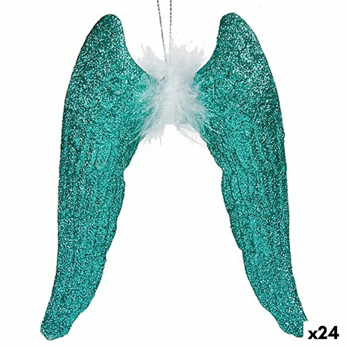 Decorations de noel ailes d ange vert plastique paillettes 12 5 x 15 x 2 5 cm 24 unites s363018735. Plongez dans l'univers Diaytar, votre référence pour des produits du quotidien, high-tech et déco, tous porteurs de tendances