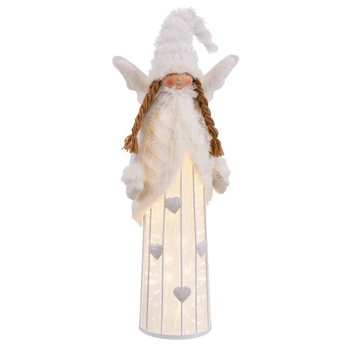 Decorations de noel blanc 20 x 13 x 63 cm s880716349. Diaytar, c'est le grand ménage de printemps dans vos habitudes shopping : on garde l'essentiel, on jette le superflu.