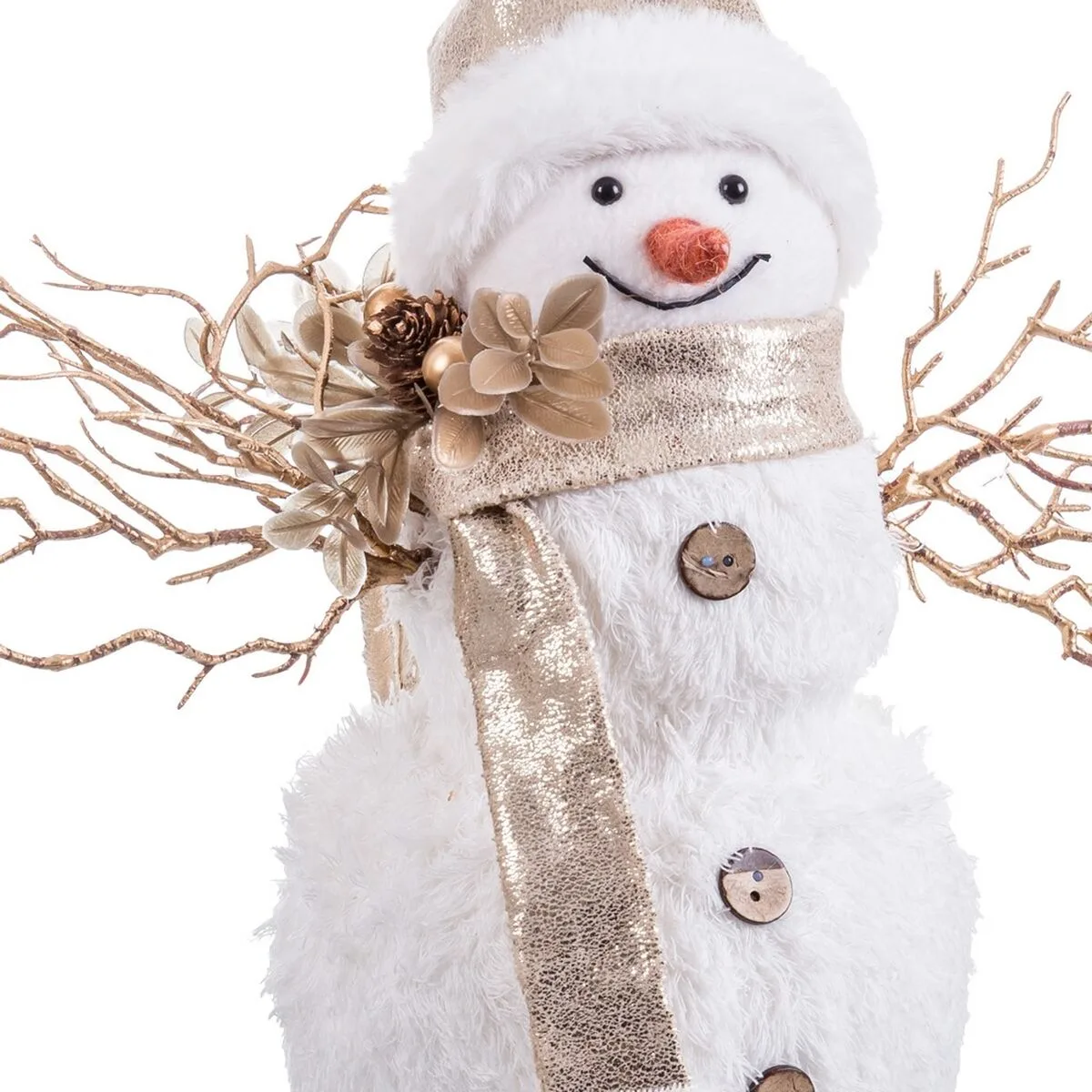 Decorations de noel blanc or bonhomme de neige 24 x 16 x 28 cm s880768526. Diaytar, c'est la promesse tenue d'un e-commerce où l'émerveillement devant un produit simple est encore possible.