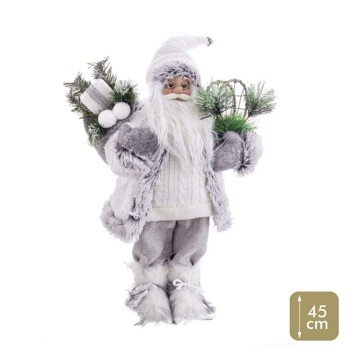 Decorations de noel blanc plastique polyresine tissu 45 cm s880357214. Diaytar transforme l'essai du e-commerce généraliste en vous offrant une expérience curated, qualitative et surprenante
