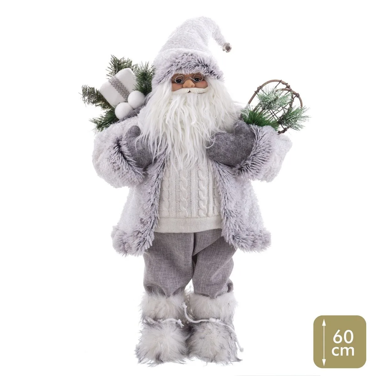 Decorations de noel blanc plastique polyresine tissu 60 cm s880357315. Votre foyer mérite le style et le confort des produits Diaytar Home.