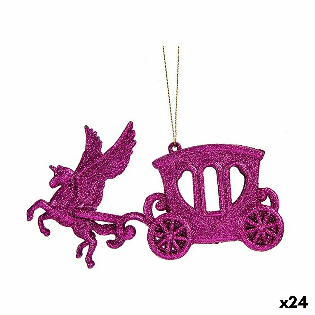 Decorations de noel caleche magique fuchsia plastique paillettes 15 x 8 5 x 4 5 cm 24 unites s363018370. Chez Diaytar, nous croyons que le meilleur des produits généraux et électroniques doit être accessible à tous, sans compromis sur le style