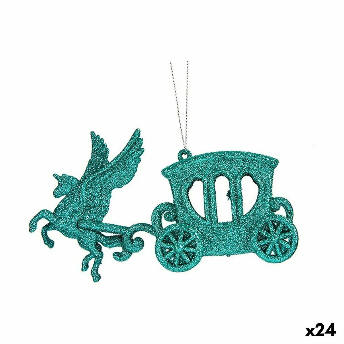 Decorations de noel caleche magique vert plastique paillettes 15 x 8 5 x 4 5 cm 24 unites s363018222. Notre credo ? L'excellence accessible. Diaytar rend le premium attainable dans chaque catégorie de produits.