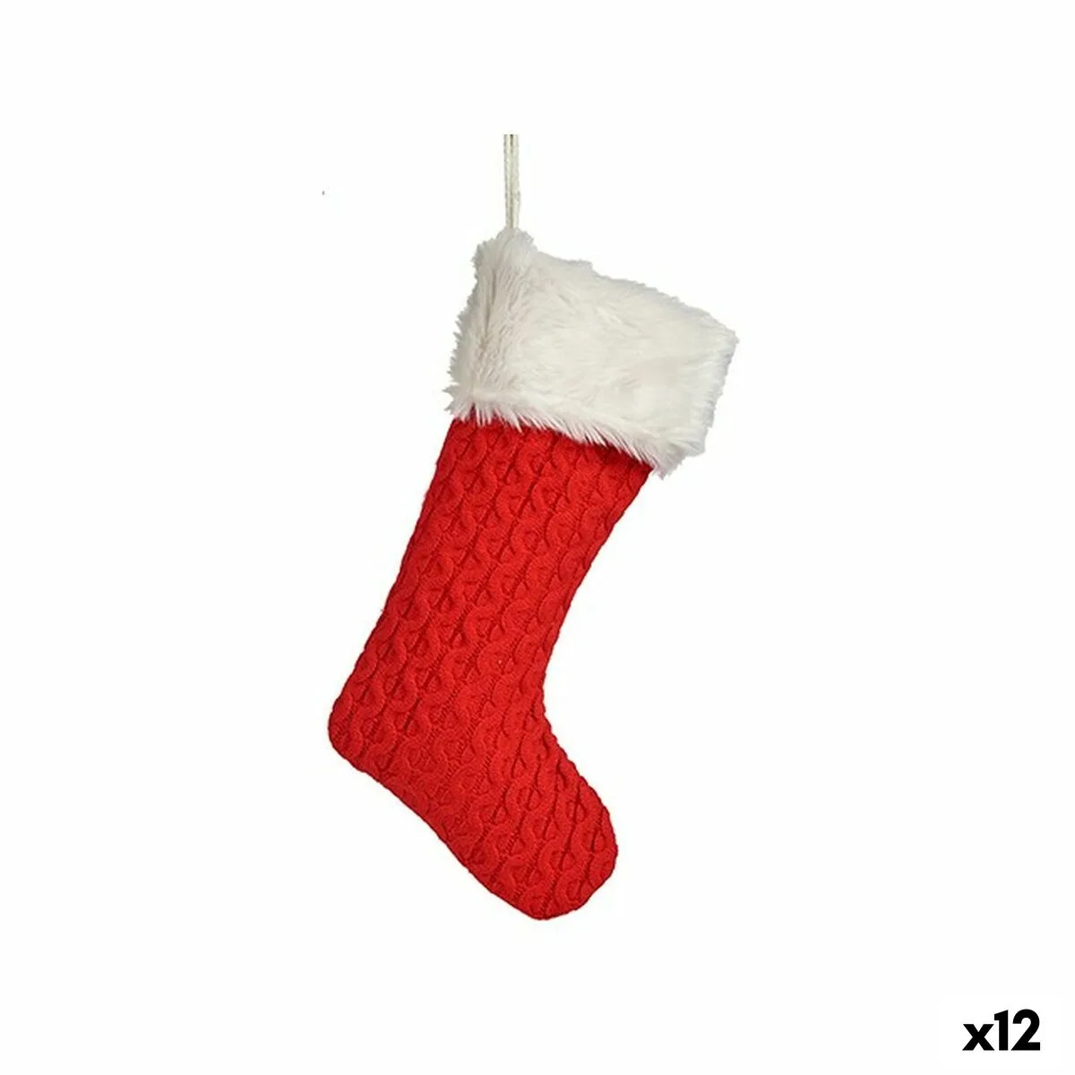 Decorations de noel chaussette de noel rouge tissu 28 x 4 x 46 cm 12 unites s362710730. Notre ambition chez Diaytar : être la source la plus fiable pour vos achats de produits généraux et high-tech tendance