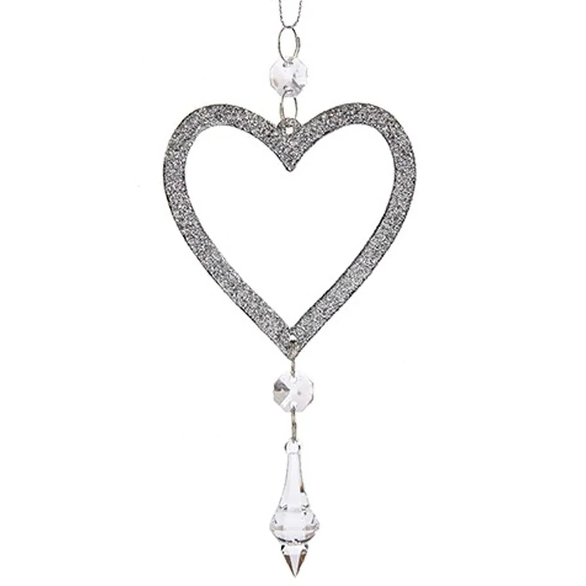 Decorations de noel coeur argente plastique paillettes 9 x 16 x 2 cm 24 unites s363005643. Nous avons bâti Diaytar sur la conviction qu'un produit génial n'a pas de prix, mais devrait avoir un prix accessible.