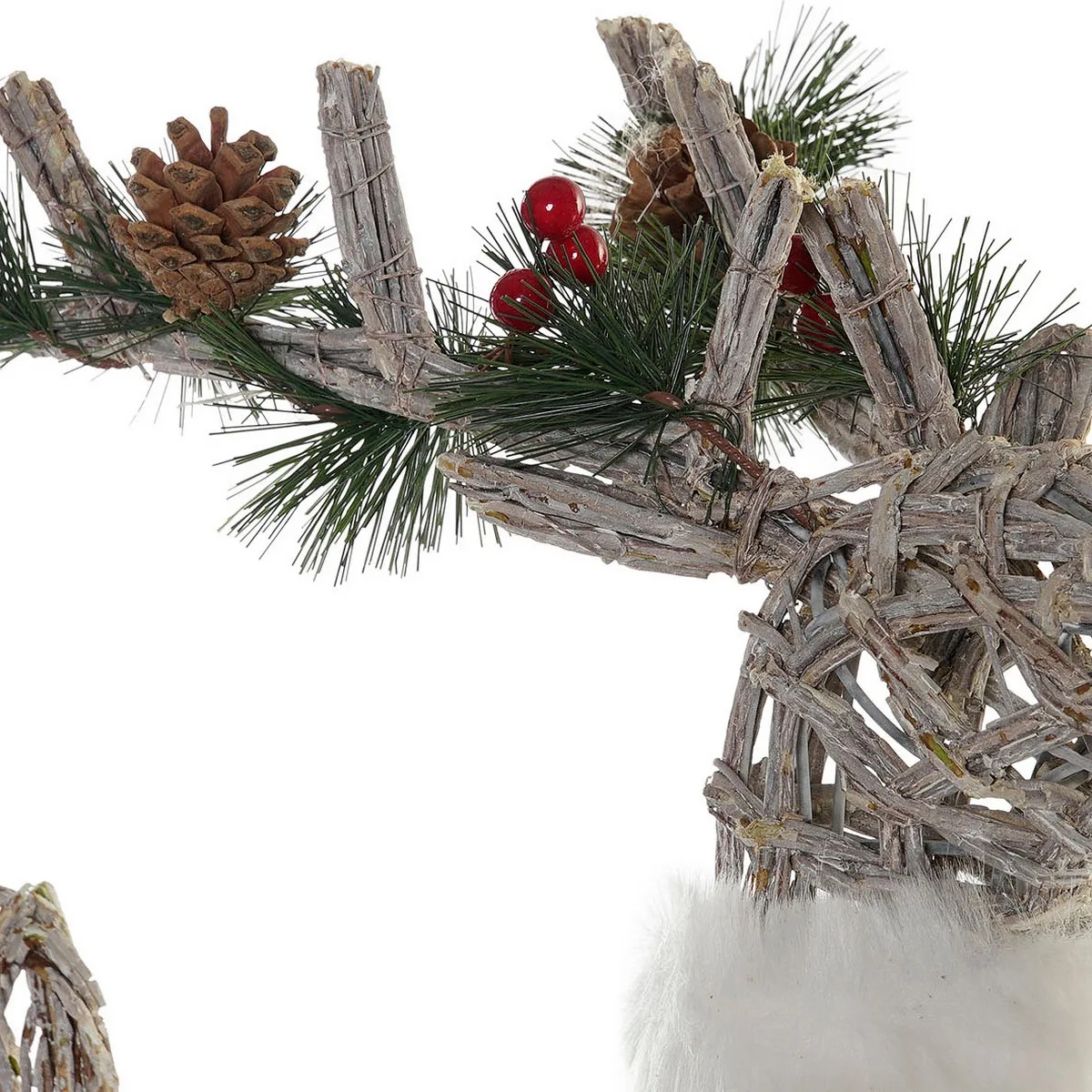 Decorations de noel dkd home decor blanc renne 33 x 14 x 60 cm s303586237. Créez votre look signature avec les pièces mode sélectionnées par Diaytar.
