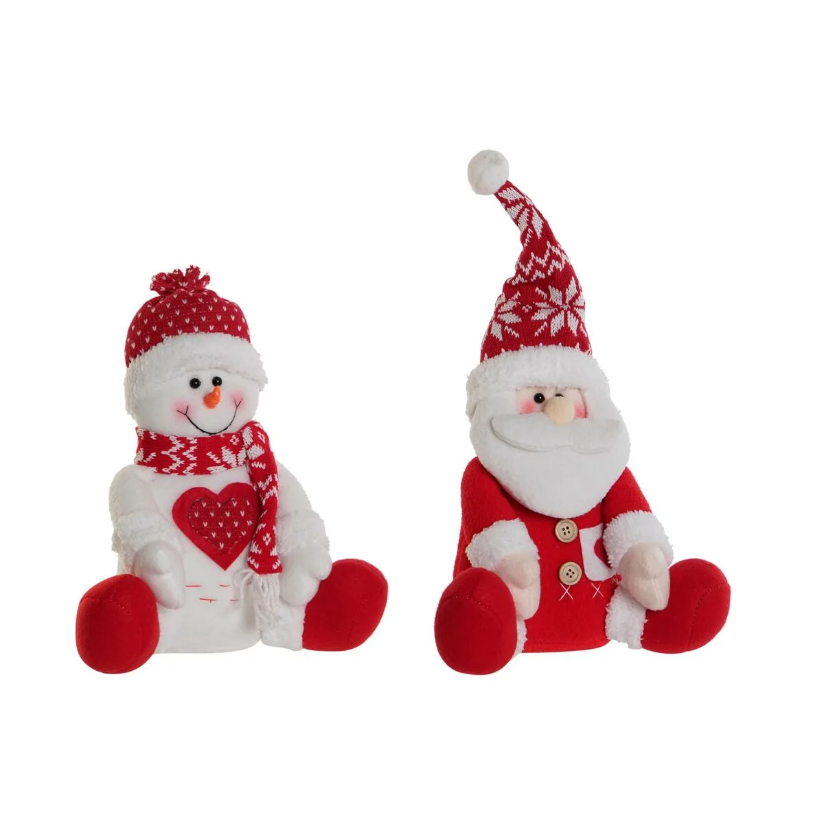 Decorations de noel dkd home decor blanc rouge 24 x 14 x 30 5 cm 2 unites s305247687. Nous avons conçu Diaytar pour être intuitif, comme vos produits préférés. Simple, efficace, et terriblement séduisant.