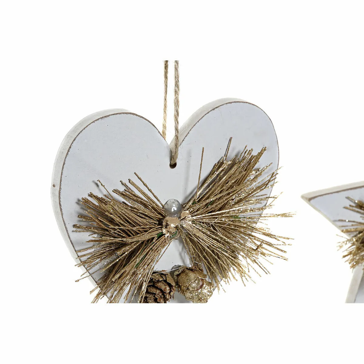 Decorations de noel dkd home decor coeur bois corde 12 x 3 x 12 cm 3 pcs s302521436. Diaytar pense global, shoppe local : une plateforme généraliste avec une approche curated pour un public international