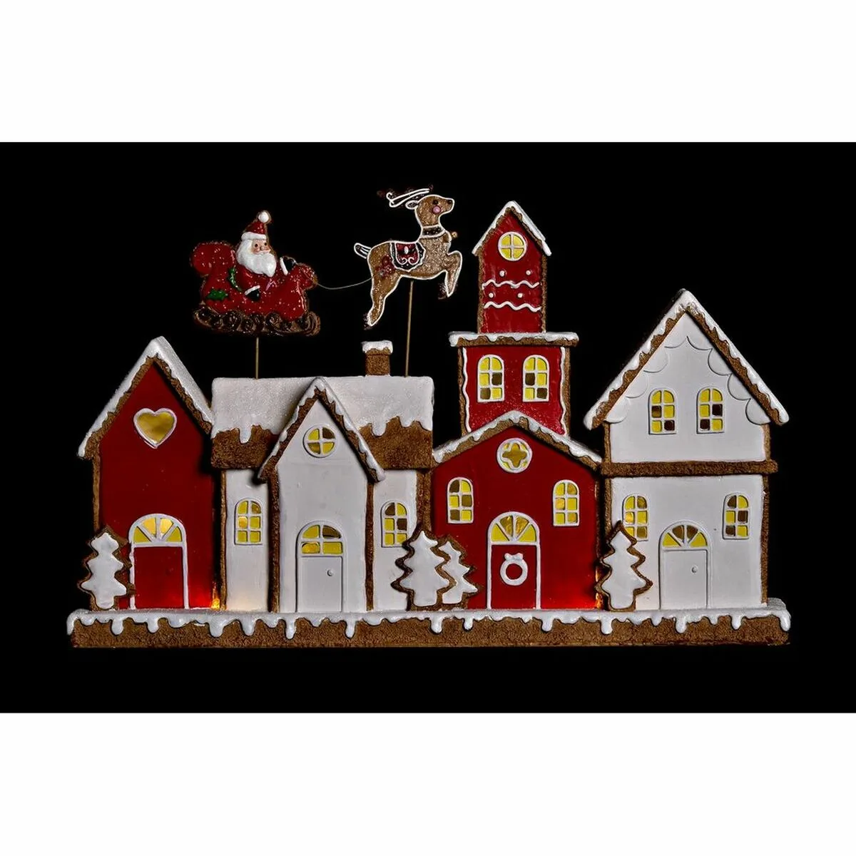 Decorations de noel dkd home decor maison blanc rouge resine 41 x 7 5 x 27 cm s303635317. Pour vous, nous avons créé Diaytar : l'antidote à la monotonie shopping, une injection régulière de produits novateurs.