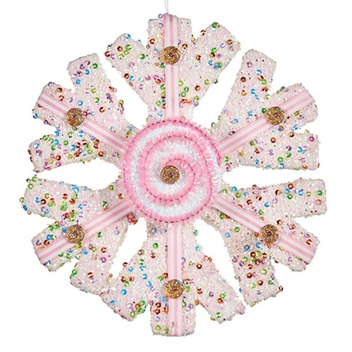 Decorations de noel krist 64815311 blanc rose flocons de neige 17 x 6 x 17 cm 8 unites s363112641. Votre style, votre personnalité, nos produits : bienvenue chez Diaytar !