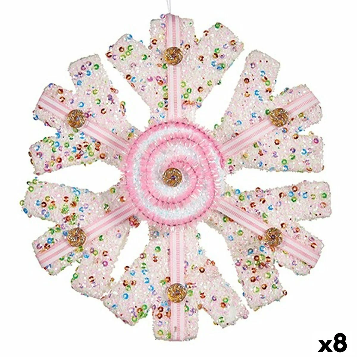 Decorations de noel krist 64815311 blanc rose flocons de neige 17 x 6 x 17 cm 8 unites s363112691. Diaytar, la boutique en ligne qui pense à tout : des gadgets électroniques les plus futés aux objets maison les plus design