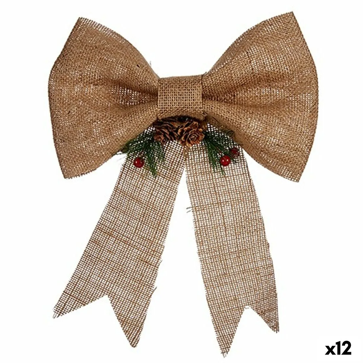 Decorations de noel krist 65584 marron rouge vert fibre naturelle 24 x 5 x 34 cm lien 12 unites s363103277. Chez Diaytar, chaque détail compte pour votre satisfaction totale.