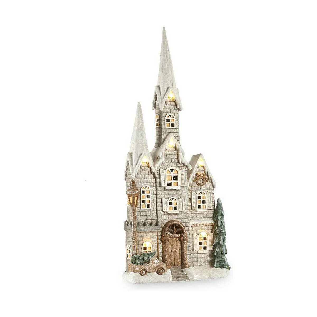 Decorations de noel krist cc2187107 blanc marron vert gris maison noel 20 x 125 x 55 cm lumiere led musique s361151018. Nous croyons en la magie des objets. Chez Diaytar, chaque produit a le pouvoir de transformer une routine en moment précieux.