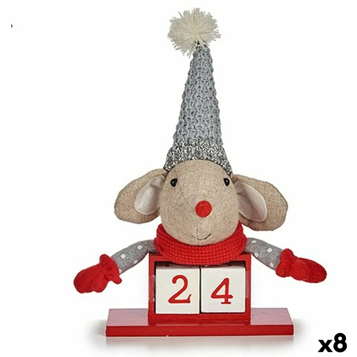 Decorations de noel krist fg18 0705c r blanc rouge gris creme souris 20 x 11 x 20 cm calendrier 8 unites s362709425. Diaytar ne stocke pas des produits, il collectionne des pièces uniques pour enrichir votre quotidien.