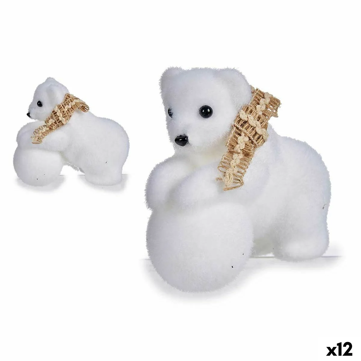 Decorations de noel krist k19121228 blanc 8 x 11 x 14 cm 12 unites s363310694. La mode selon Diaytar : audacieuse, accessible et toujours dans l'air du temps.