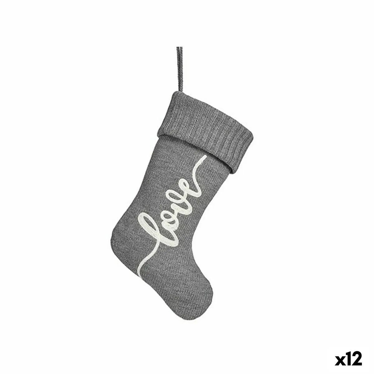Decorations de noel love chaussette de noel gris tissu 28 x 4 x 46 cm 12 unites s362710513. Chez Diaytar, nous célébrons l'innovation sous toutes ses formes, des produits high-tech les plus fous aux objets maison les plus malins.