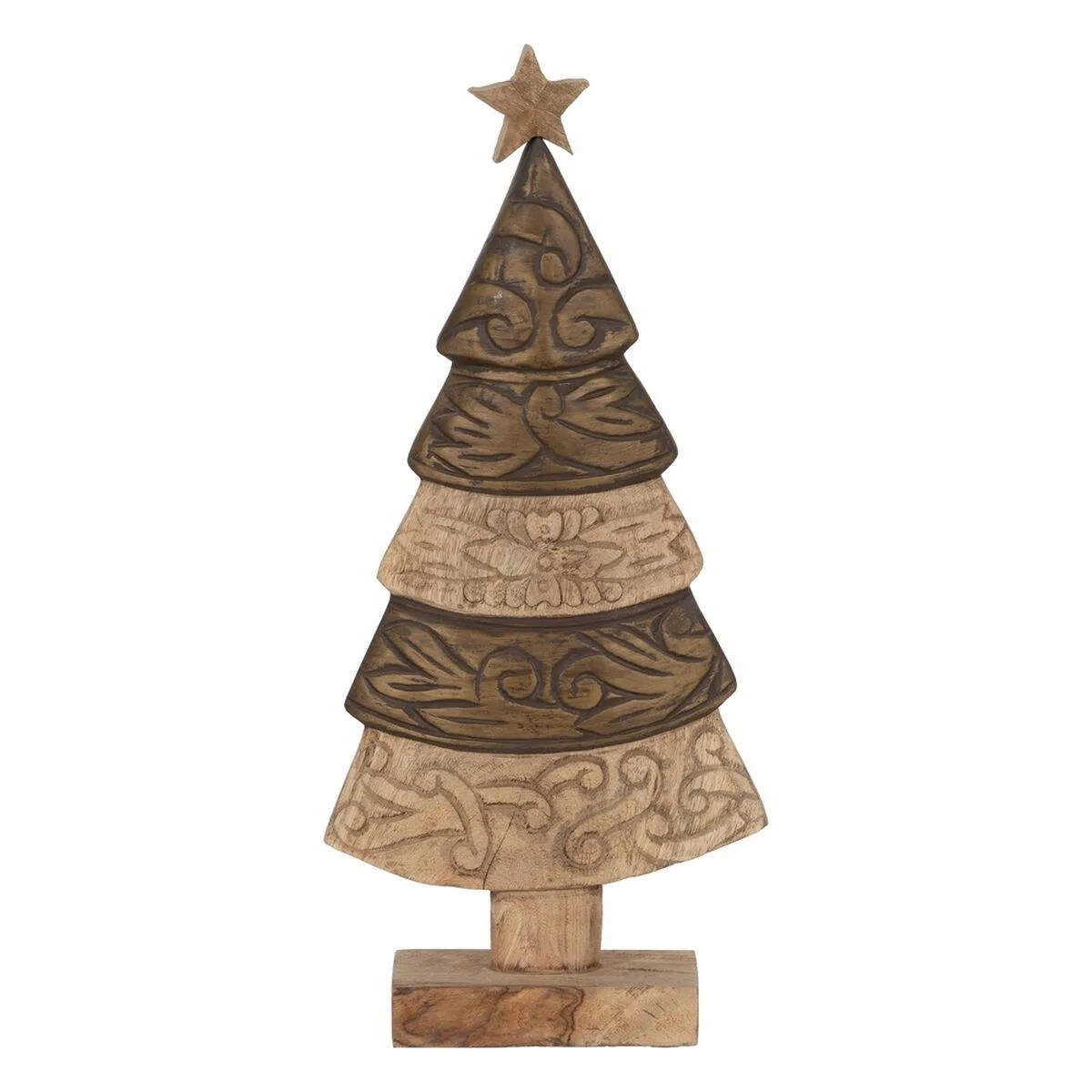 Decorations de noel marron bois de manguier sapin de noel 23 5 x 9 x 50 cm s880419596. L'ADN de Diaytar : un mélange éclectique et raffiné de produits qui parle aussi bien aux geeks qu'aux esthètes