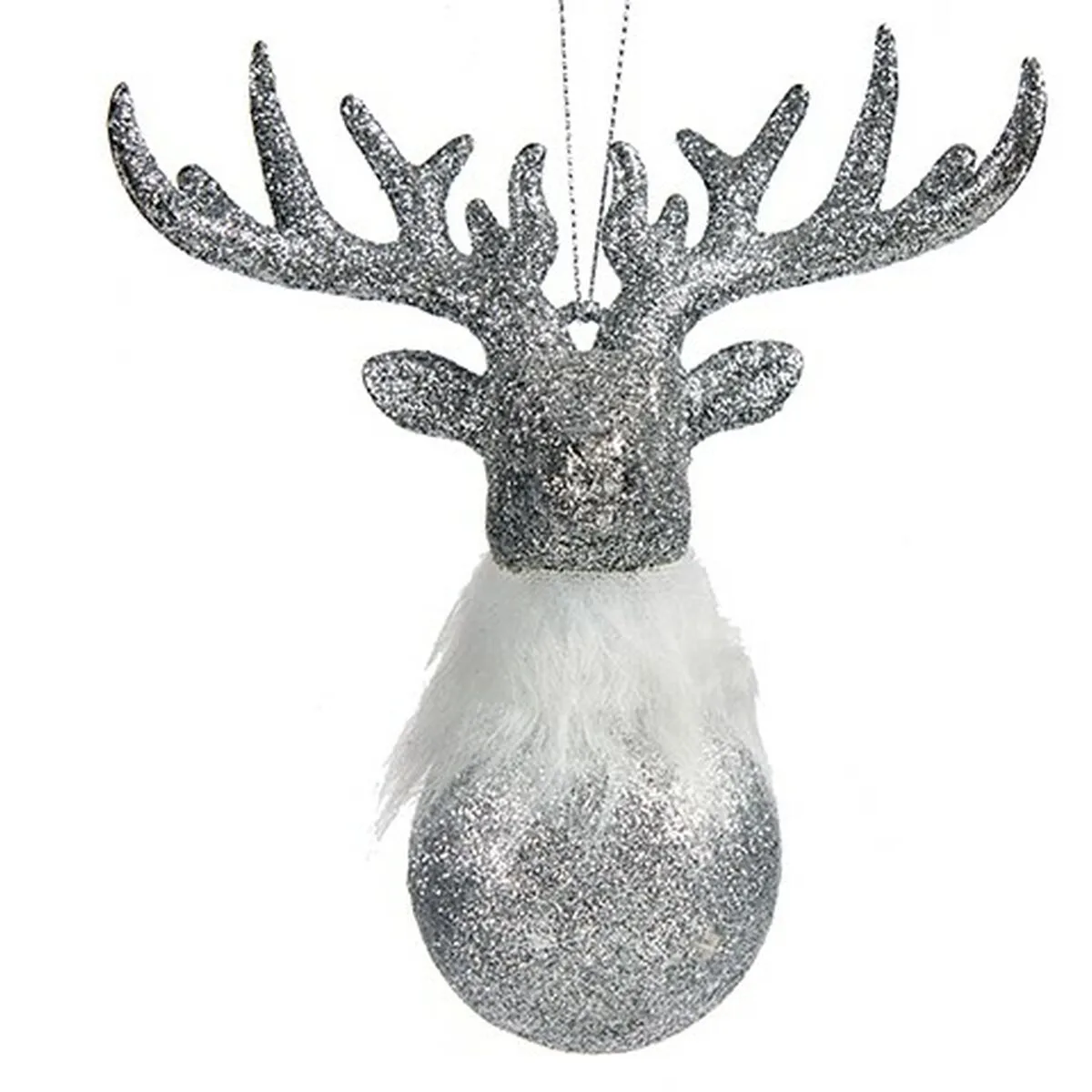 Decorations de noel renne argente plastique paillettes 13 5 x 15 5 x 7 cm 24 unites s362919011. Chez Diaytar, nous fusionnons l'utile à l'agréable avec une gamme complète de produits soigneusement choisis pour leur design et leur fonctionnalité