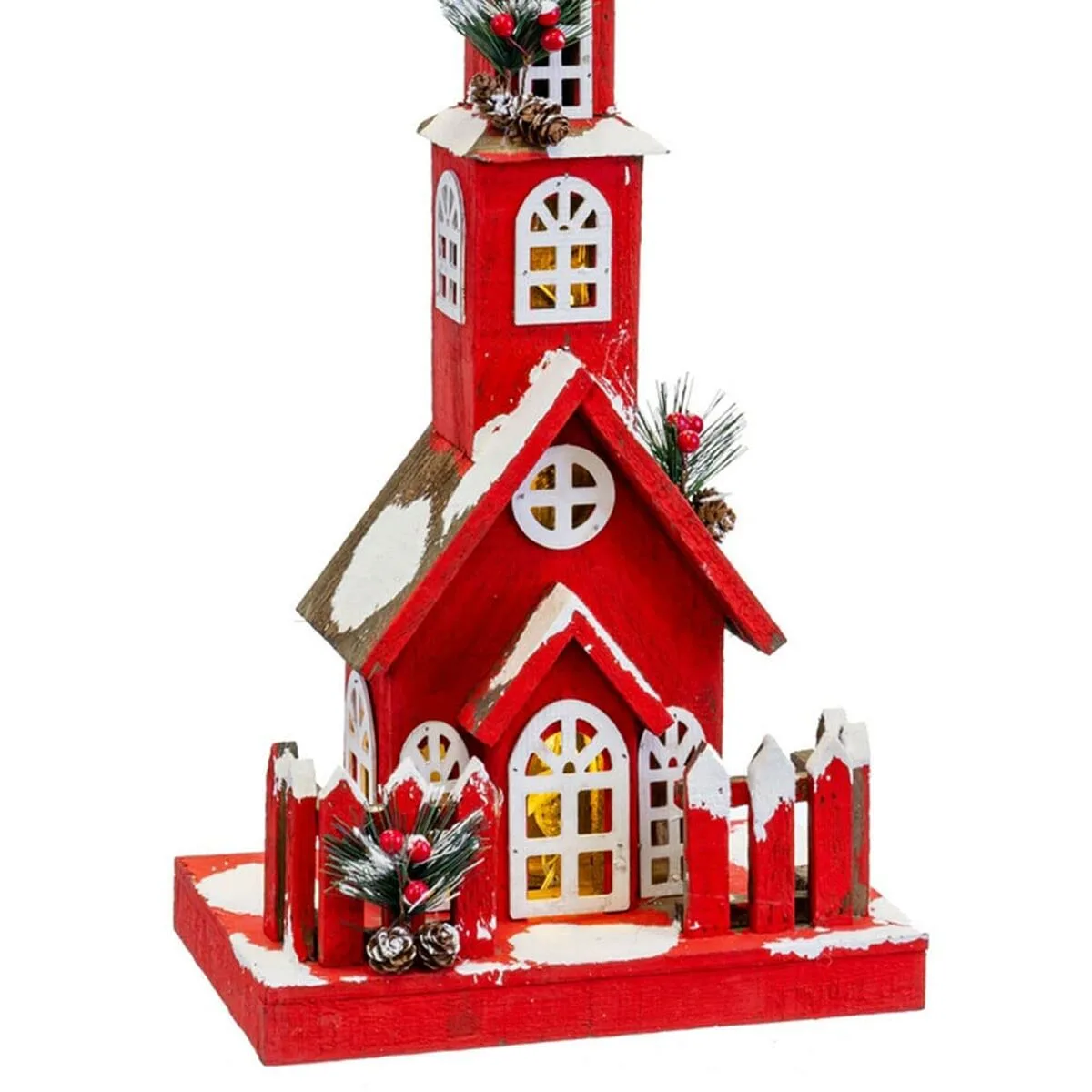 Decorations de noel rouge bois maison 17 x 18 x 56 cm s880375590. Diaytar pense global, shoppe local : une plateforme généraliste avec une approche curated pour un public international