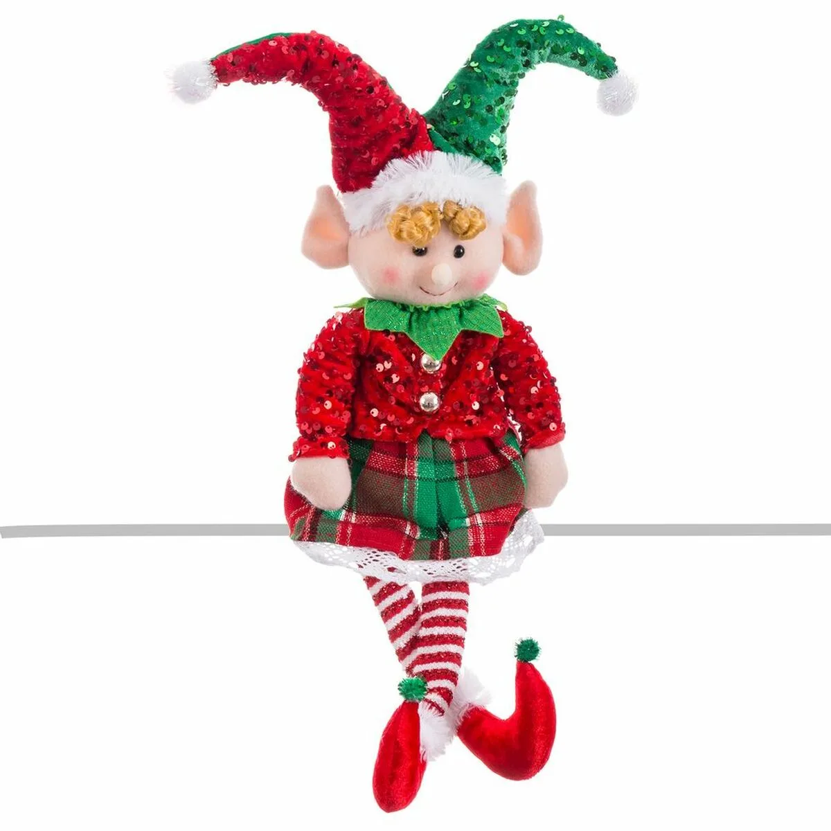 Decorations de noel rouge vert elfe 30 x 8 x 56 cm s880711372. Diaytar, c'est la fusion entre le meilleur de l'artisanat et le cutting-edge de la technologie, au service de votre quotidien.