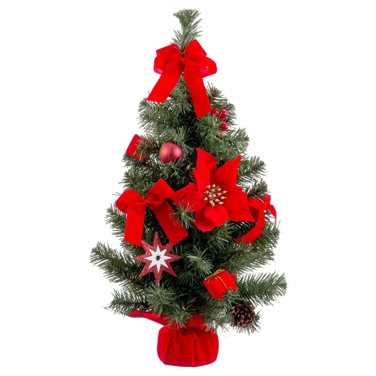 Decorations de noel rouge vert plastique tissu sapin de noel 60 cm s880400736. Chez Diaytar, nous transformons vos envies en réalité avec style.
