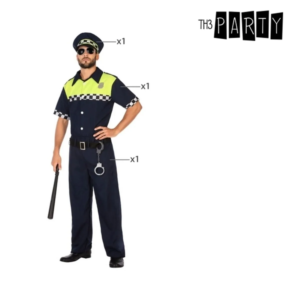 Deguisement pour adultes 3 pcs police s111118434. Chez Diaytar, nous fusionnons l'utile à l'agréable avec une gamme complète de produits soigneusement choisis pour leur design et leur fonctionnalité