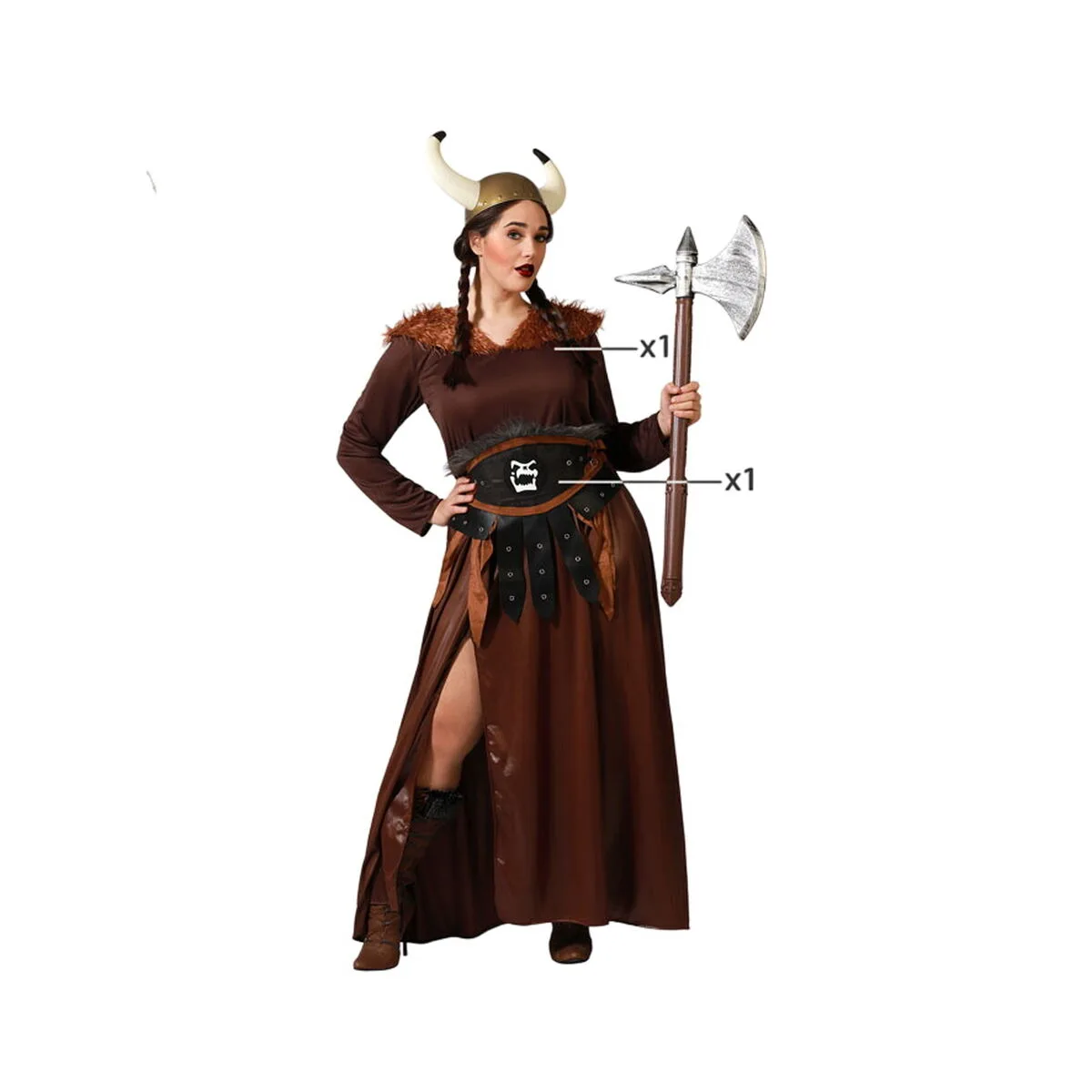 Deguisement pour adultes femme viking xxl s113367263. Créez votre look signature avec les pièces mode sélectionnées par Diaytar.