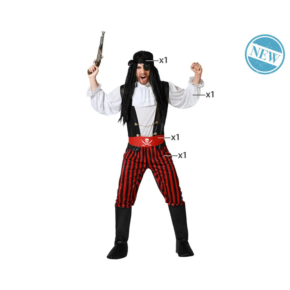 Deguisement pour adultes homme pirate talla xs s s112888572. Diaytar, une boutique en ligne qui défie les catégories traditionnelles en mêlant produits high-tech, maison et lifestyle avec brio