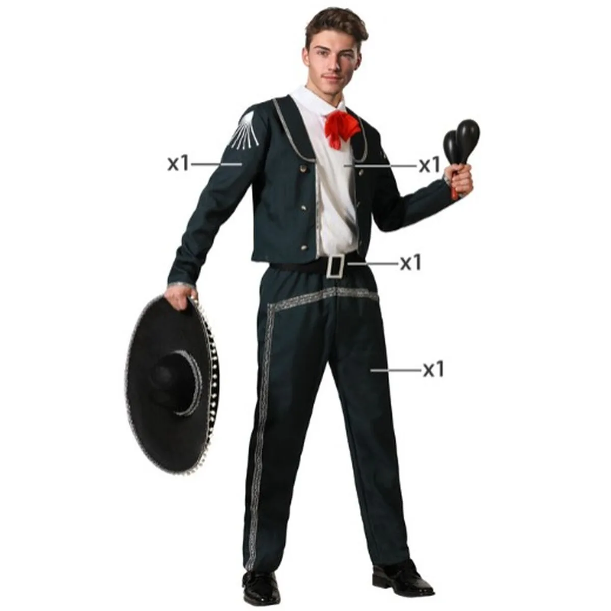 Deguisement pour adultes mariachi s113366190. Diaytar cultive l'art du bien-être à travers ses produits soigneusement choisis.