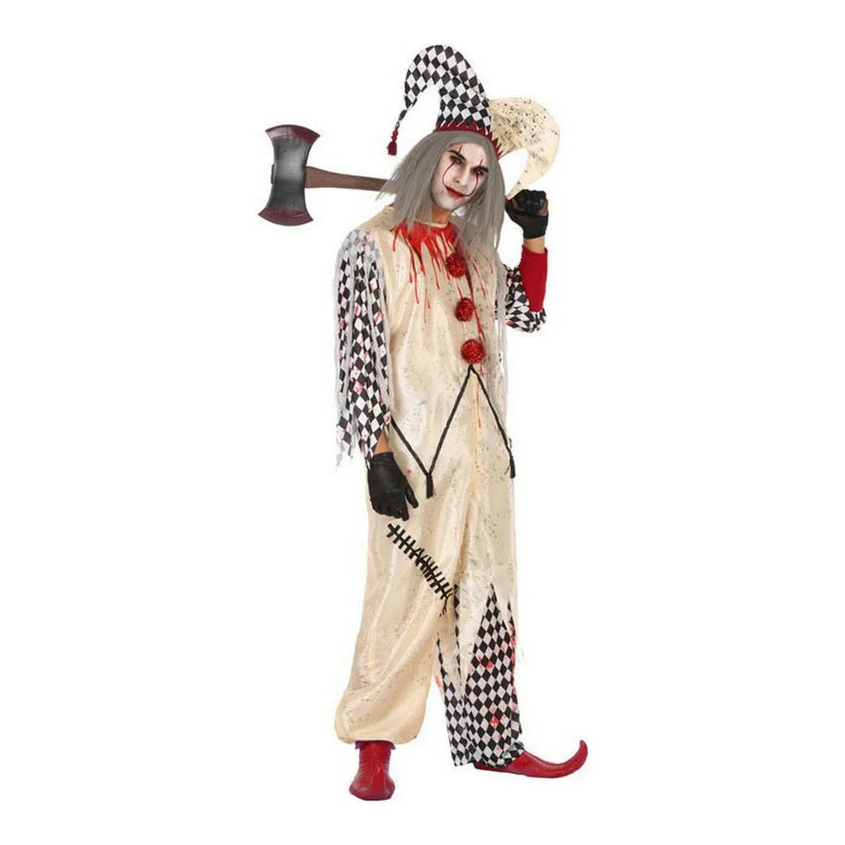 Deguisement pour adultes multicouleur arlequin sanglant assassin 2 pieces 2 pcs s111103618. Notre équipe chez Diaytar est une brigade de passionnés, toujours en chasse pour dénicher la perle rare qui vous fera vibrer.