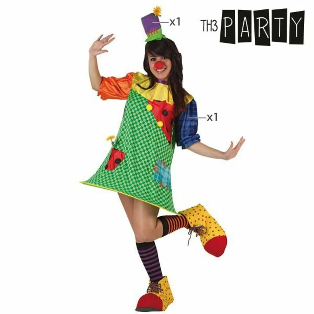Deguisement pour adultes multicouleur femme clown cirque 2 pieces s110694328. Diaytar s'adresse aux esprits modernes en quête de produits qui allient performance technologique et design épuré