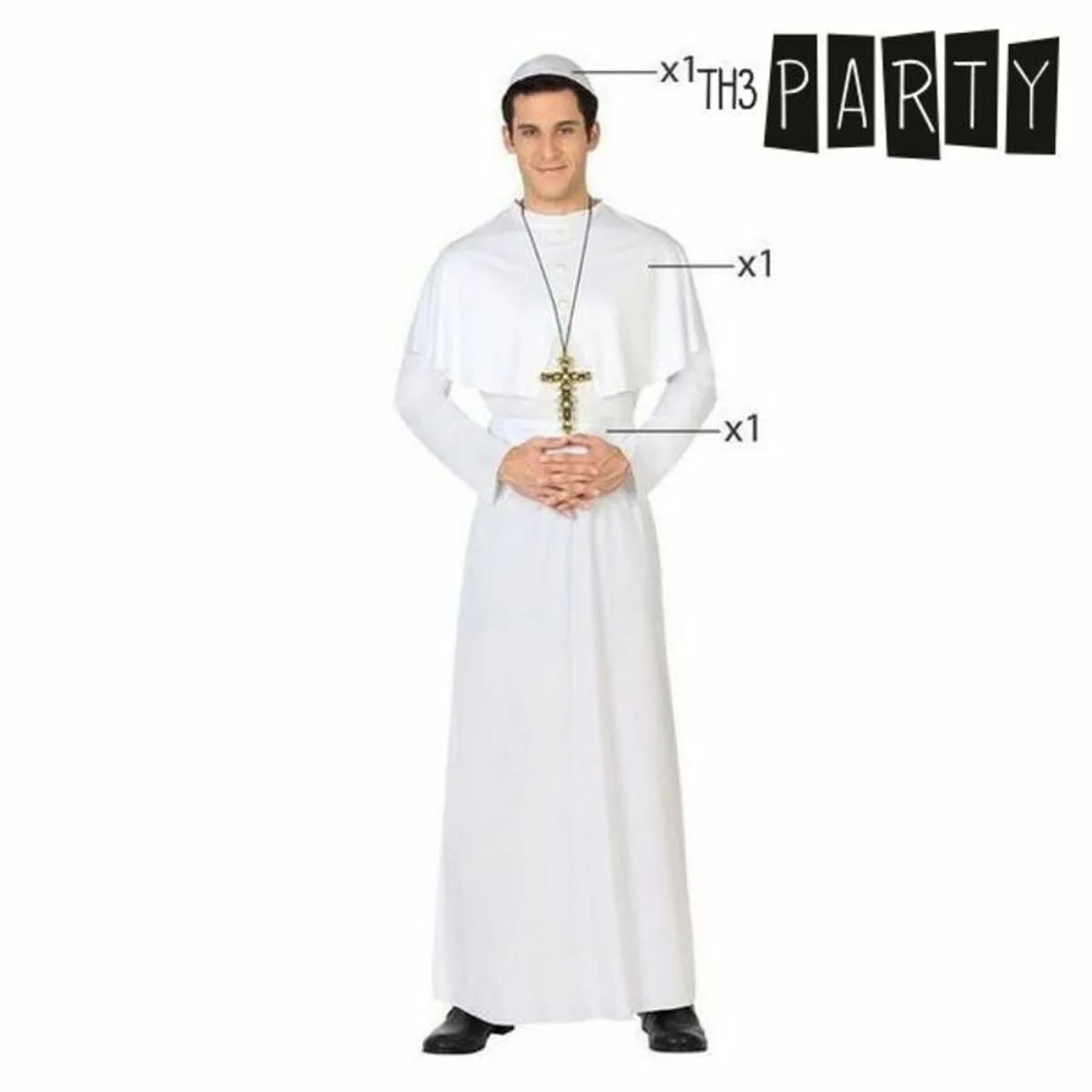Deguisement pour adultes pope pape 3 pcs s110408366. Nous avons bâti Diaytar sur la conviction qu'un produit génial n'a pas de prix, mais devrait avoir un prix accessible.