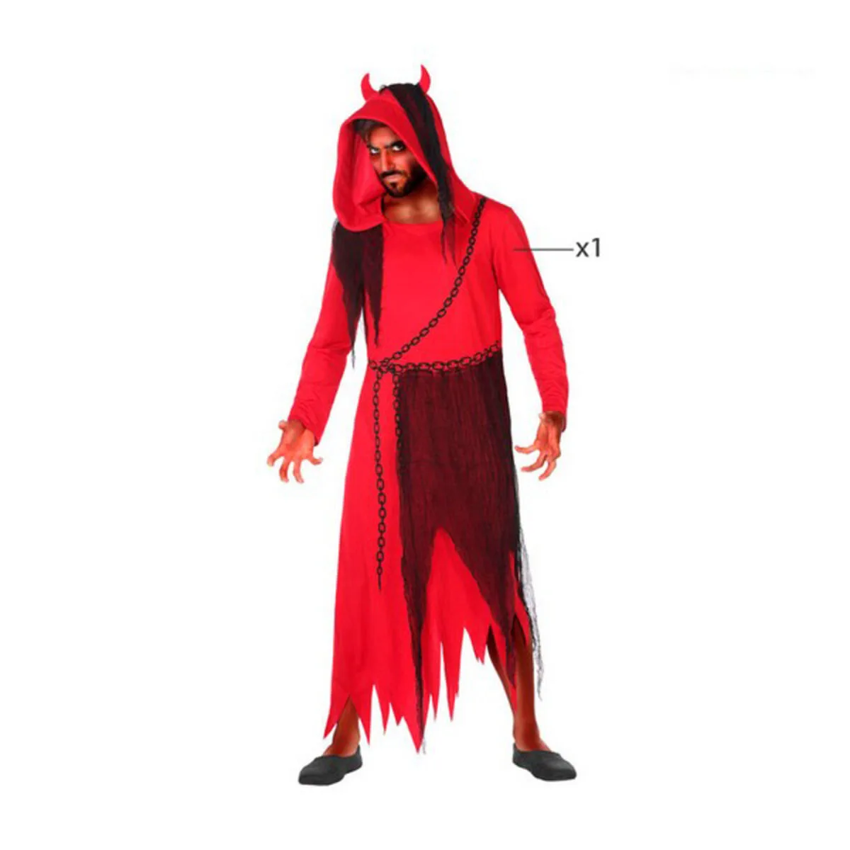 Deguisement pour adultes rouge demon xxl s112568422. Nos stylistes Diaytar dénichent pour vous les pépites de la saison.