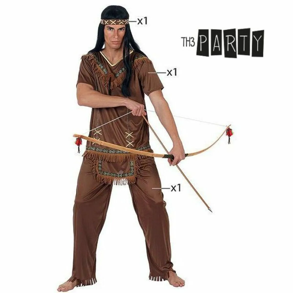 Deguisement pour adultes th3 party 39512 marron 3 pieces s110693653. Diaytar : Le curateur de votre quotidien. Des produits soigneusement choisis pour leur originalité et leur utilité