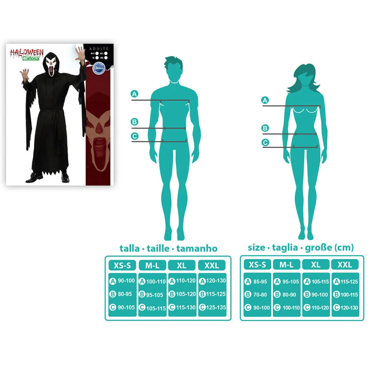 Deguisement pour adultes th3 party 9695 noir 2 pieces s110767321. Votre vie, simplifiée et stylisée par Diaytar et sa collection de produits essentiels et innovants