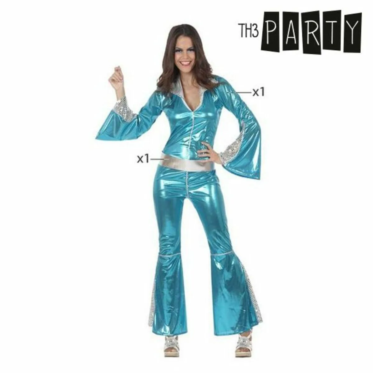 Deguisement pour adultes th3 party bleu 2 pieces s110066145. Du salon à la chambre, Diaytar habille votre intérieur avec élégance.