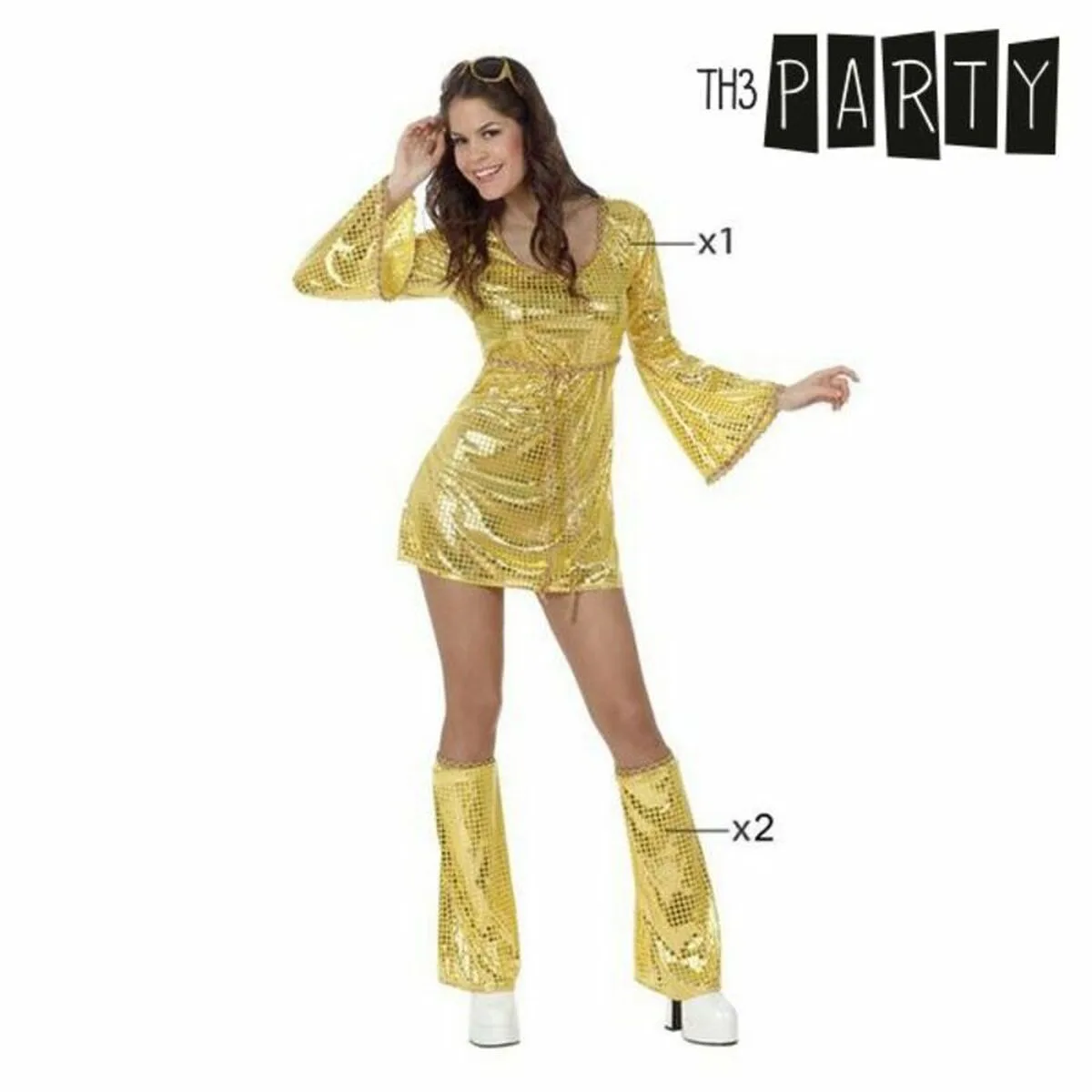 Deguisement pour adultes th3 party dore 2 pieces s110066838. Diaytar s'engage : derrière chaque produit se cache une promesse de qualité, de durabilité et de satisfaction.