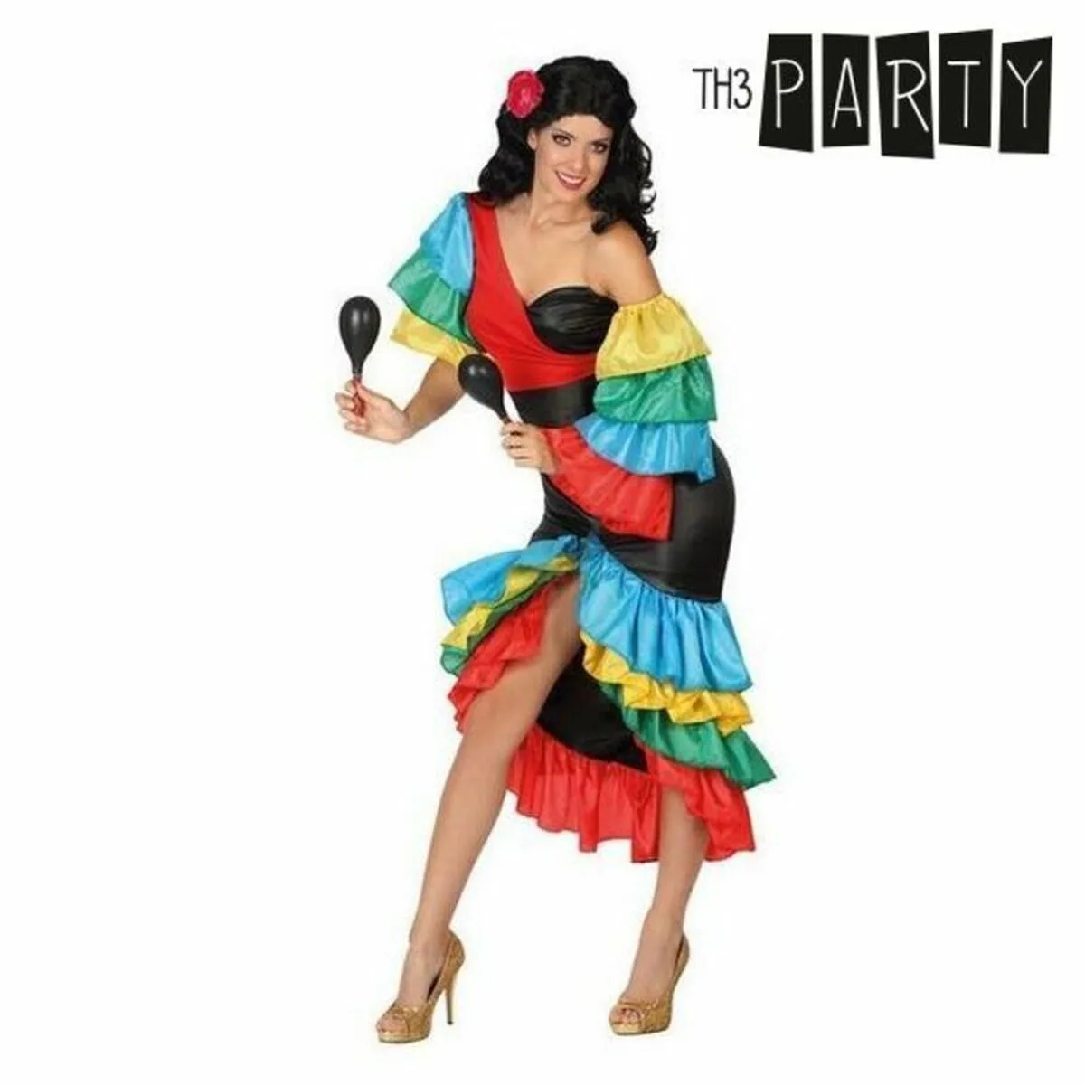 Deguisement pour adultes th3 party multicouleur 2 unites s110428043. Bienvenue chez Diaytar - Votre destination shopping pour tous vos besoins du quotidien !
